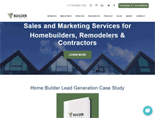Tablet Screenshot of builderfunnel.com